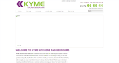 Desktop Screenshot of kymekitchens.com